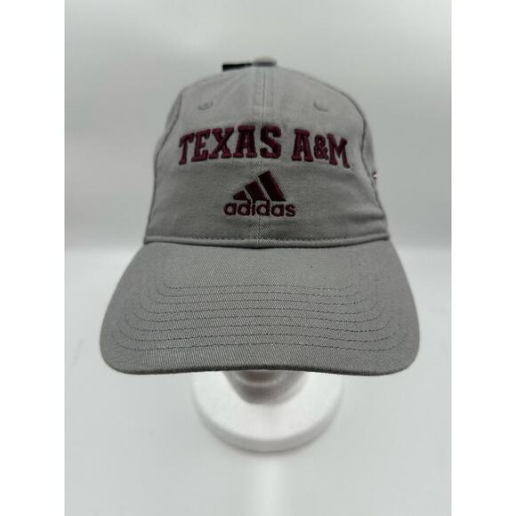 NWT Texas A&M University Aggies Baseball Hat Cap Adidas - Picture 1 of 4
